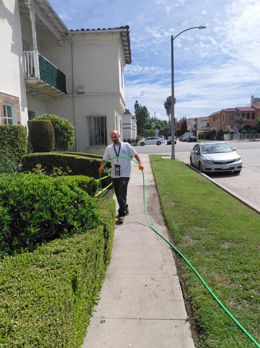 Hydrojetting in the San Fernando Valley